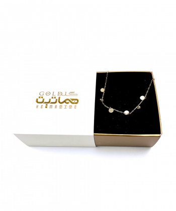 پابند طرح سکه ای هماتیت گلد Hematite Gold کد 131833