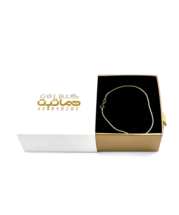 دستبند هرینگبون مفتولی هماتیت گلد Hematite Gold کد 131852