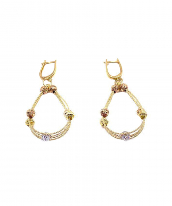 گوشواره آلبرنادو متین هماتیت گلد Hematite Gold کد 131900