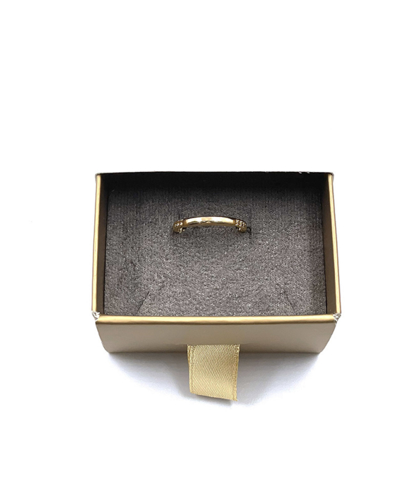 انگشتر مینیمال نوا هماتیت گلد Hematite Gold کد 132091