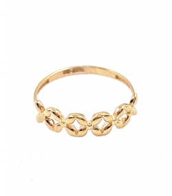 انگشتر مینیمال آدرینا هماتیت گلد Hematite Gold کد 132094