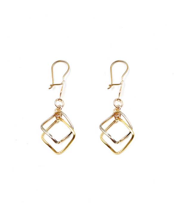 گوشواره اسپادانا لیلا هماتیت گلد Hematite Gold کد 131718