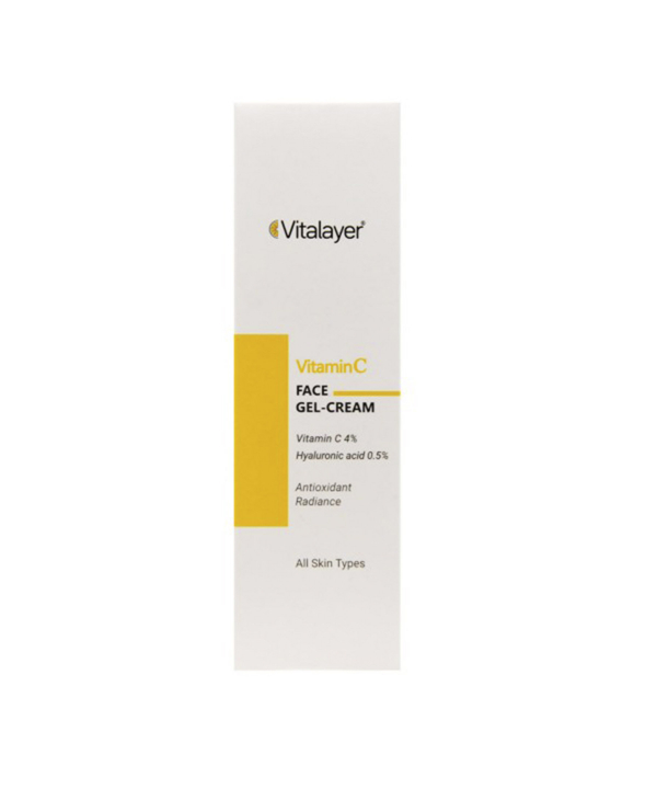 کرم ژل صورت ویتالیر Vitalayer حاوی ویتامین C حجم 30 میلی لیتر