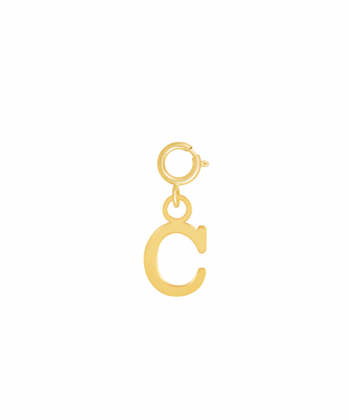 آویز طلا حرف C پرسته Parasteh کد A68