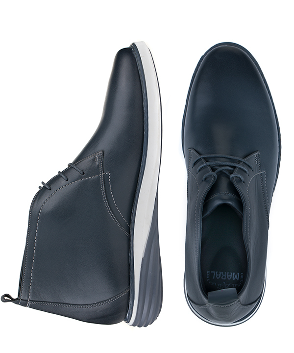 نیم بوت مردانه مارال چرم Maral Leather مدل پاروس