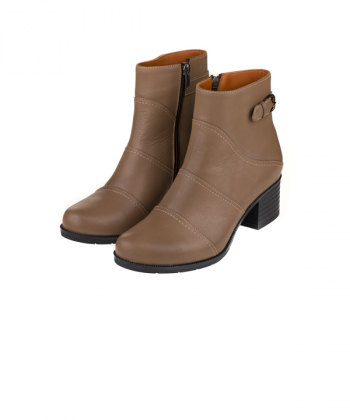 نیم بوت زنانه کلاسیک مارال چرم Maral Leather مدل اورنیا 423