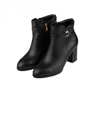 نیم بوت زنانه مارال چرم Maral Leather مدل Santorini