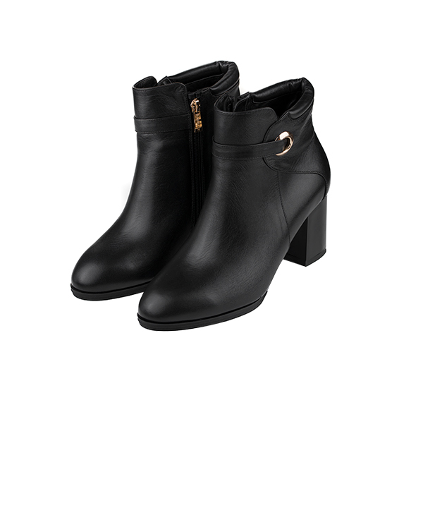 نیم بوت زنانه مارال چرم Maral Leather مدل Santorini