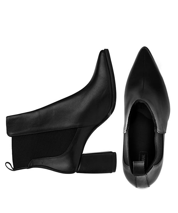 نیم بوت زنانه مارال چرم Maral Leather مدل Karolina
