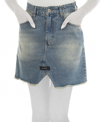 دامن کوتاه نخی زنانه لوسیفر مدل W21181