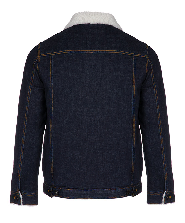 کاپشن جین یقه برگردان مردانه جین وست Jeanswest