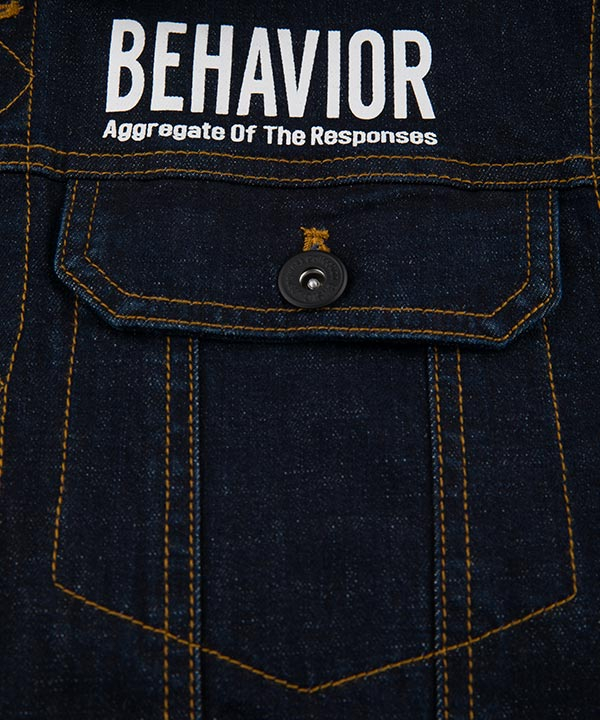 کاپشن جین یقه برگردان مردانه جین وست Jeanswest