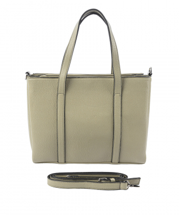 کیف دوشی چرم مصنوعی زنانه باترفلای مدل AM-W0921317BA