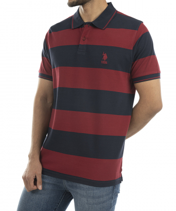 پولوشرت مردانه یو اس پولو US Polo کد 3121F1