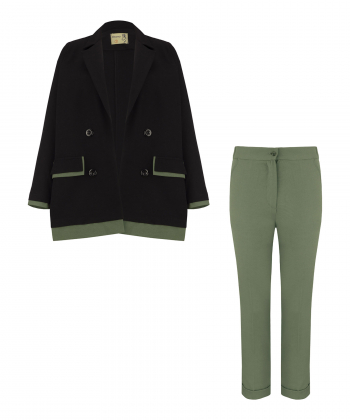 ست مانتو و شلوار زنانه السانا مدل 1892