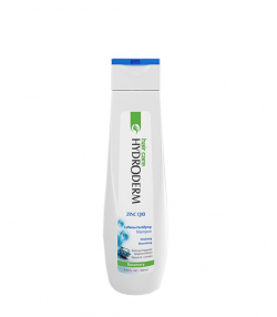 شامپو مو تقویت کننده و مغذی هیدرودرم Hydroderm مدل Zinc Q10 حجم 250 میلی لیتر