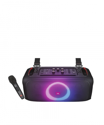 اسپیکر بلوتوثی قابل حمل جی بی ال مدل Partybox on the go همراه با میکروفون