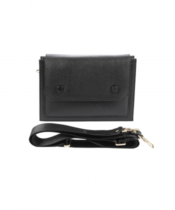 کیف دوشی چرم طبیعی زنانه ژاوا مدل ایران