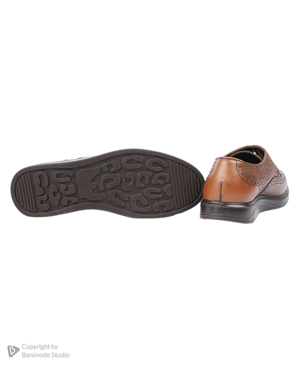 کفش چرم طبیعی مردانه چرم آرا Charmara مدل sh140
