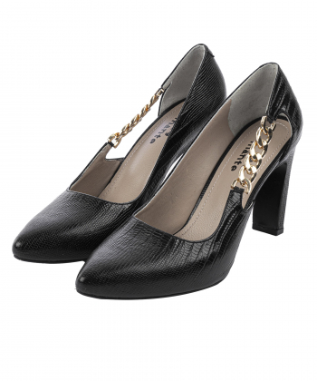 کفش زنانه چرم طبیعی منط Mante کد Z213