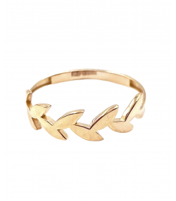 انگشتر مینیمال گندم هماتیت گلد Hematite Gold کد 132107