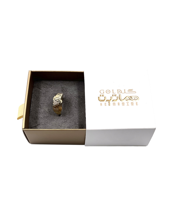 انگشتر آس فدک هماتیت گلد Hematite Gold کد 132144