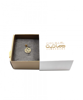پلاک باروک دایره ای هماتیت گلد Hematite Gold کد 131733