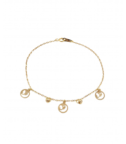 دستبند پروانه هاوین هماتیت گلد Hematite Gold کد 131847