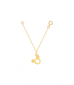 آویز ساعت طلا میکی پرسته Parasteh کد 58933