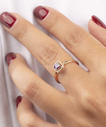 انگشتر طلا آنجلان پرسته Parasteh کد 151242