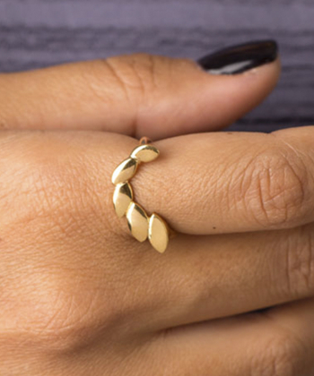 انگشتر طلا مدوسا پرسته Parasteh کد 161498