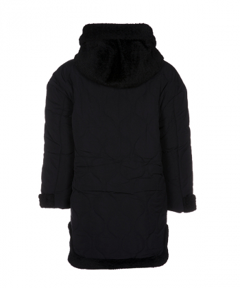 کاپشن زنانه کلاه دار جین وست  Jeanswest