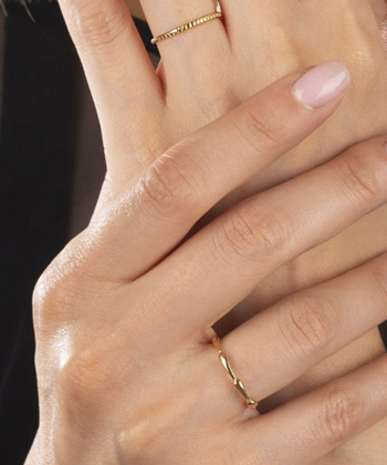 انگشتر طلا آمورا پرسته Parasteh کد 125718