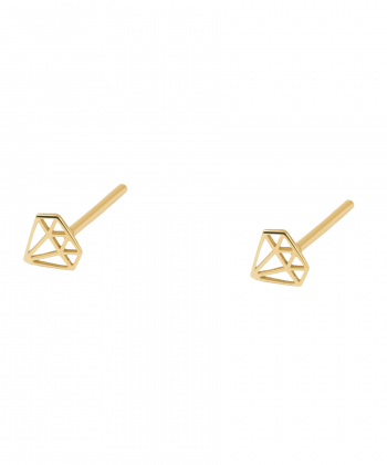 گوشواره طلا الماس پرسته Parasteh کد 439562