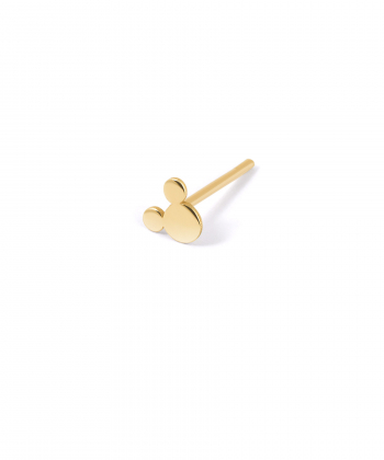 گوشواره تک لنگه طلا میکی ماوس پرسته Parasteh کد 440847