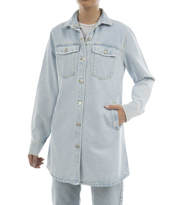 مانتو شومیزی کوتاه زنانه آر ان اس مدل 11032186