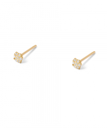 گوشواره طلا گل آلیوم پرسته Parasteh کد 455135