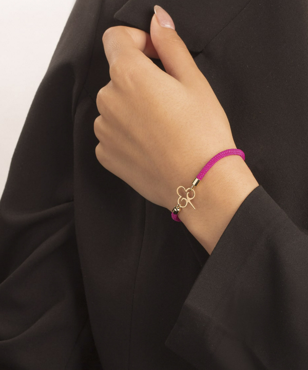 دستبند طلا بافت خاج پرسته Parasteh کد 475178