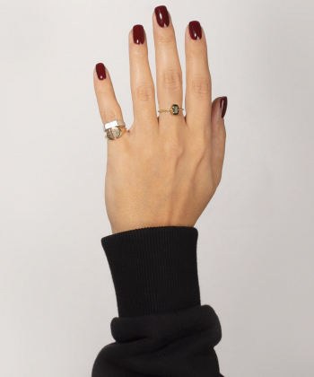 انگشتر طلا توپی ستیلا پرسته Parasteh کد 455377