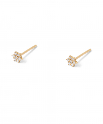 گوشواره طلا گل امپریال پرسته Parasteh کد 456175
