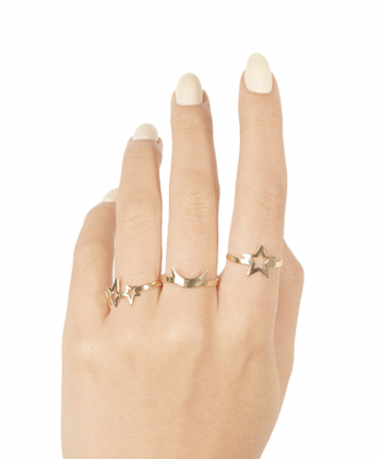 انگشتر طلا ستاره پرسته Parasteh کد 482054