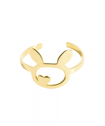 انگشتر طلا خرگوش پرسته Parasteh کد 486450