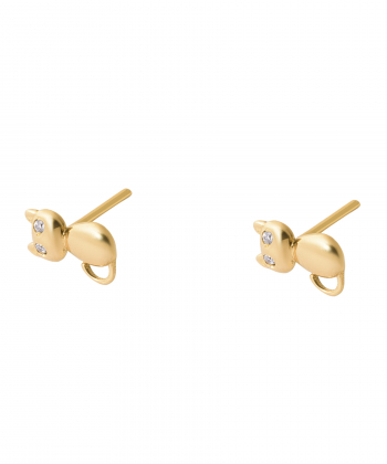 گوشواره طلا پیشی پرسته Parasteh کد 222418