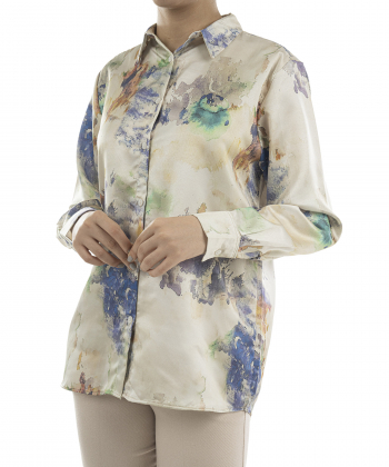 شومیز آستین بلند زنانه  بلونیل مدل B10011N