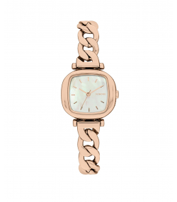 ساعت مچی زنانه کومونو Komono مدل Moneypenny Revolt Rose Gold White