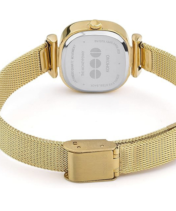 ساعت مچی زنانه کومونو Komono مدل Moneypenny Royale Gold White