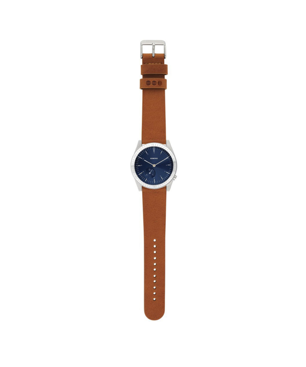 ساعت مچی مردانه کومونو Komono مدل Ray Legacy Silver Blue Cognac