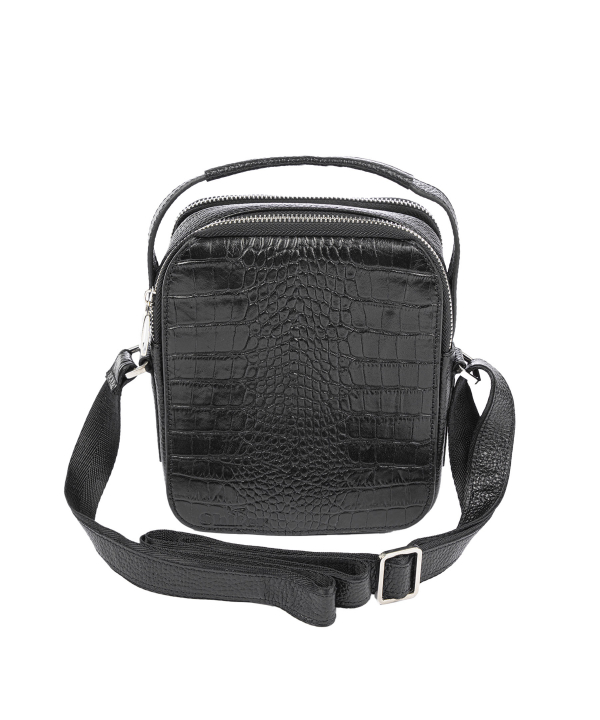 کیف دوشی چرم طبیعی مردانه شیفر مدل 9629C