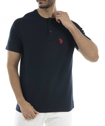 تیشرت آستین کوتاه مردانه یو اس پولو مدل AM-USP-1121A