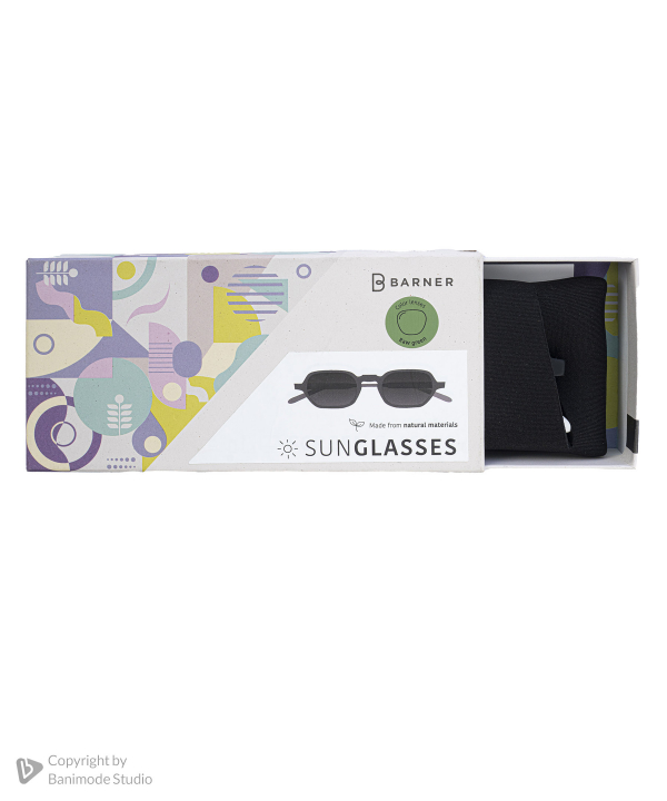 عینک بارنرBarnerمدل Sodermalm Black Noir - Raw Green